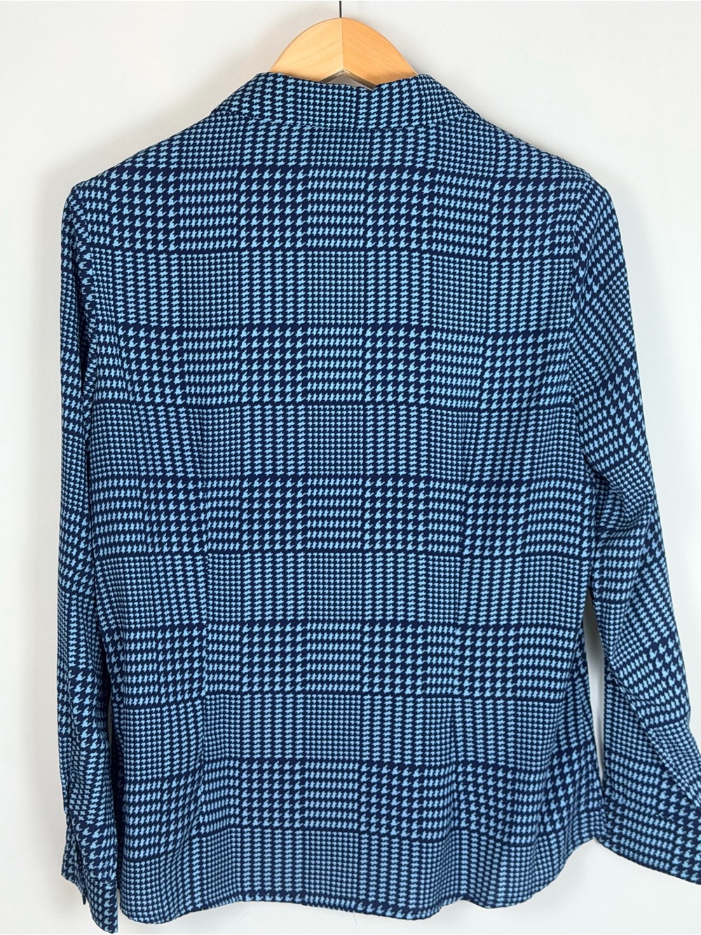Appleseed's Blue Plaid Button-Up Blouse - Picture 3 of 6